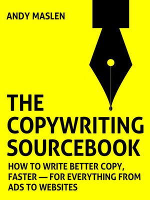cover image of The Copywriting Sourcebook